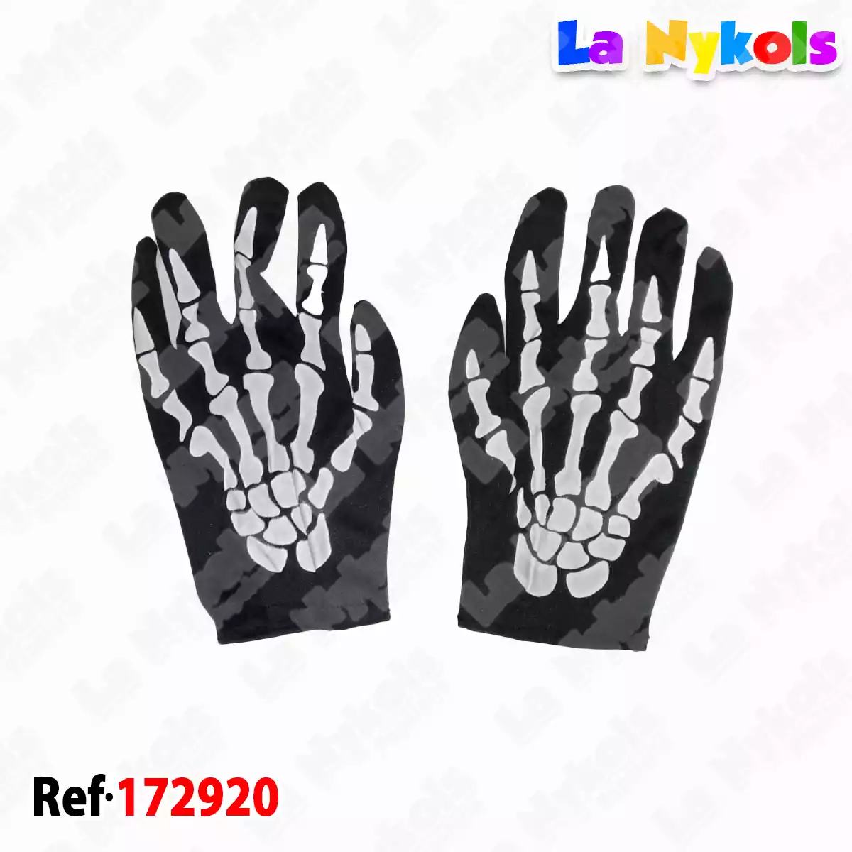 GUANTES HUESO DISFRAZ