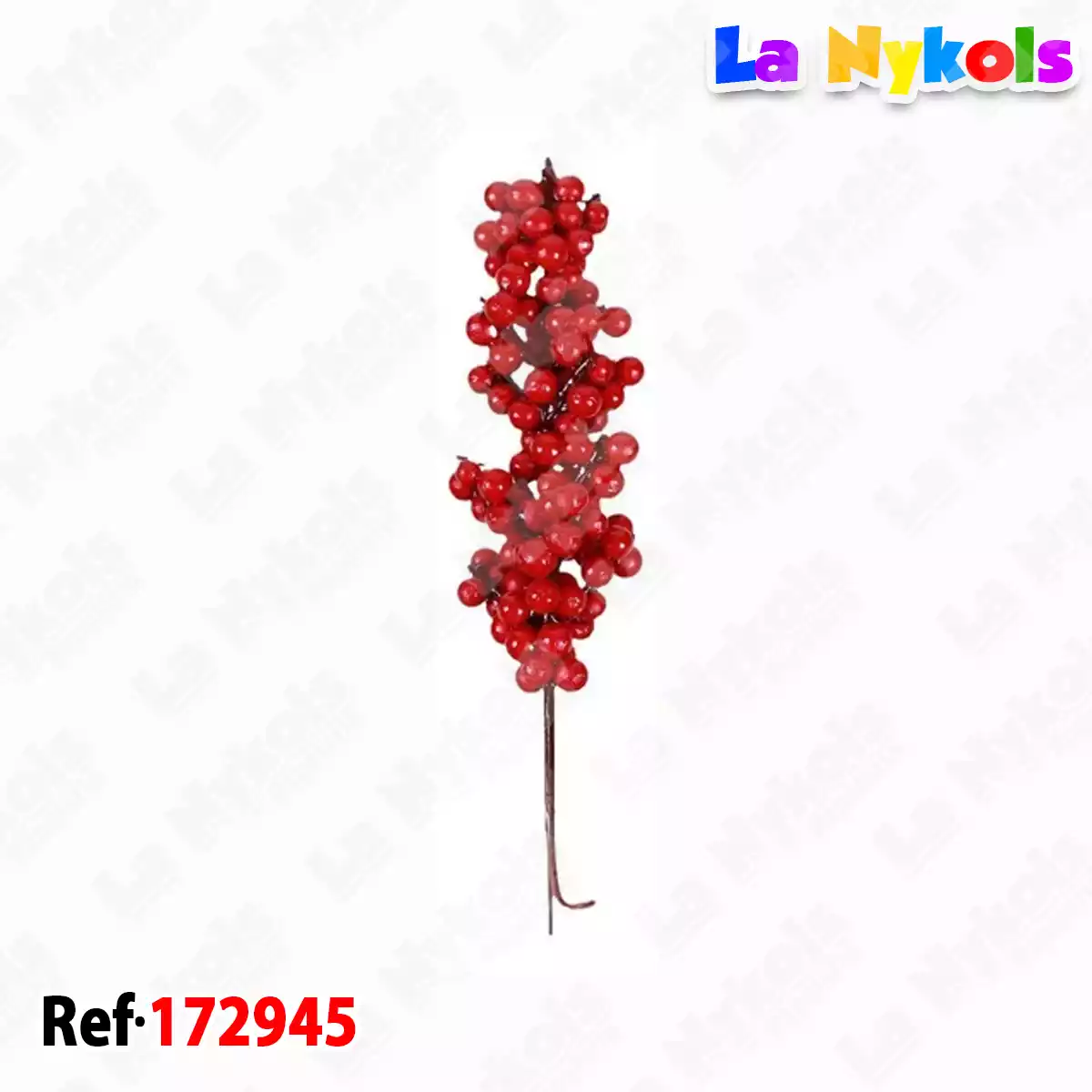 FOLLAJE NAVIDAD CEREZA