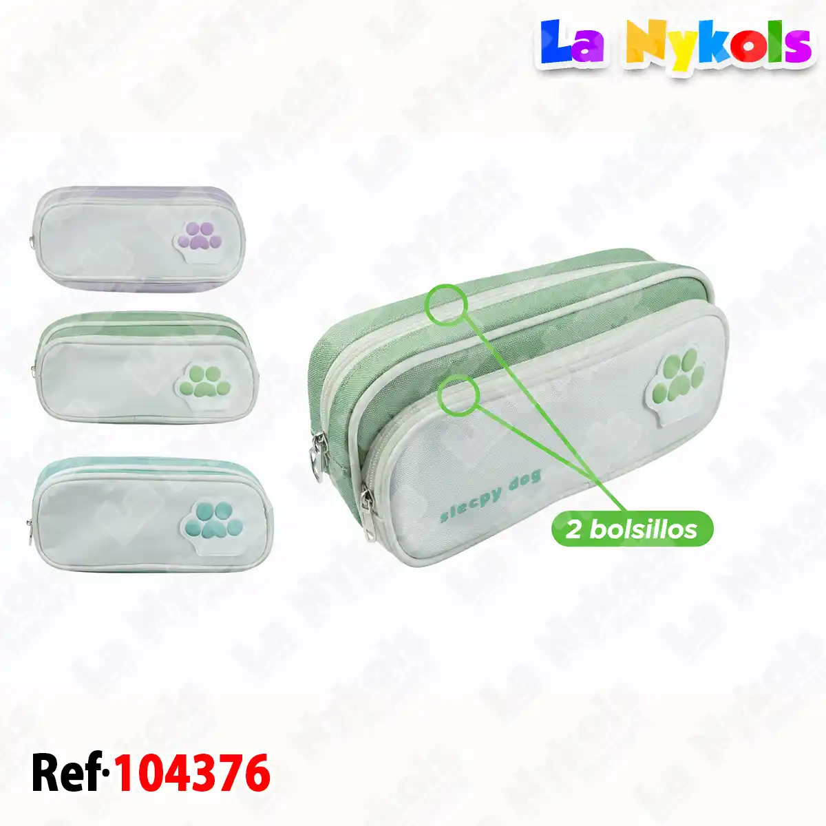 CARTUCHERA (2 BOLS) HUELLA OE-2341