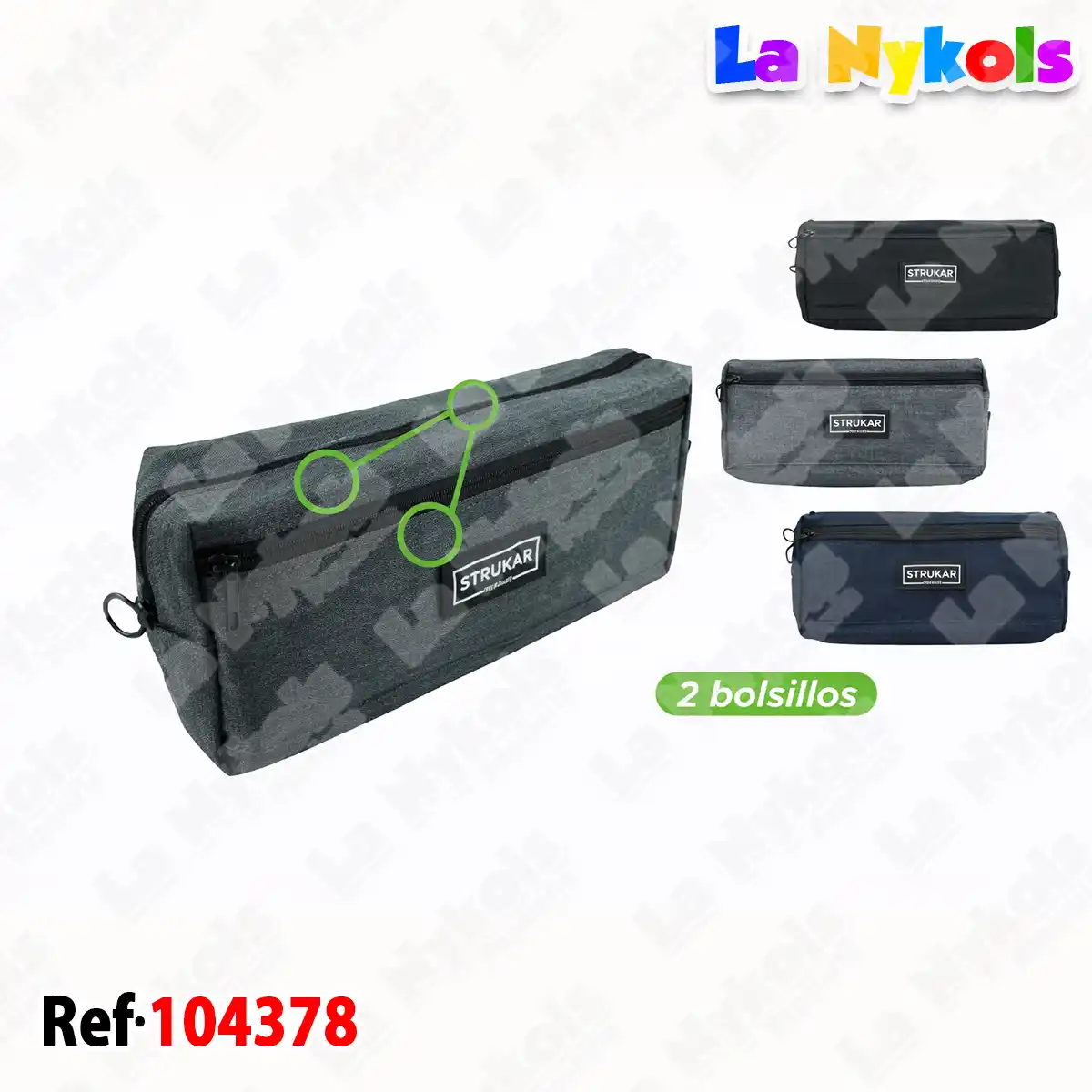 CARTUCHERA (2 BOLS) OE-2291