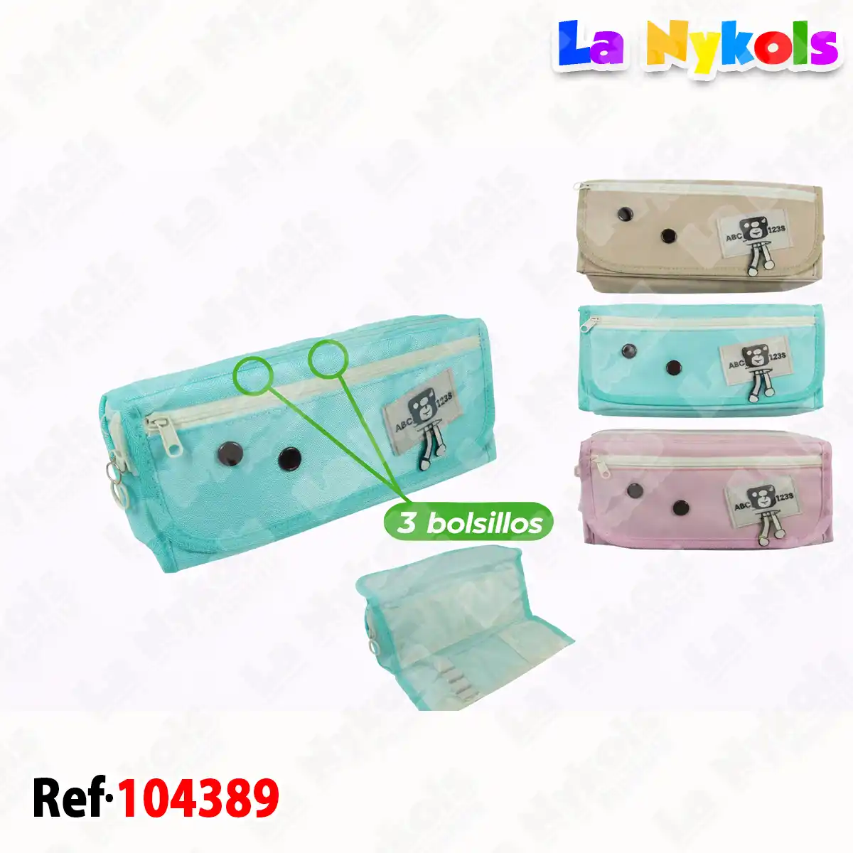 CARTUCHERA (3 BOLS) LLAVERO OSO OE-2335