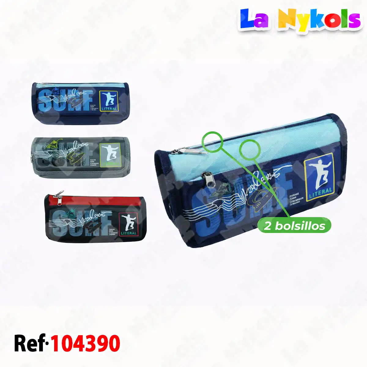 CARTUCHERA (2 BOLS) SKATE OE-2297