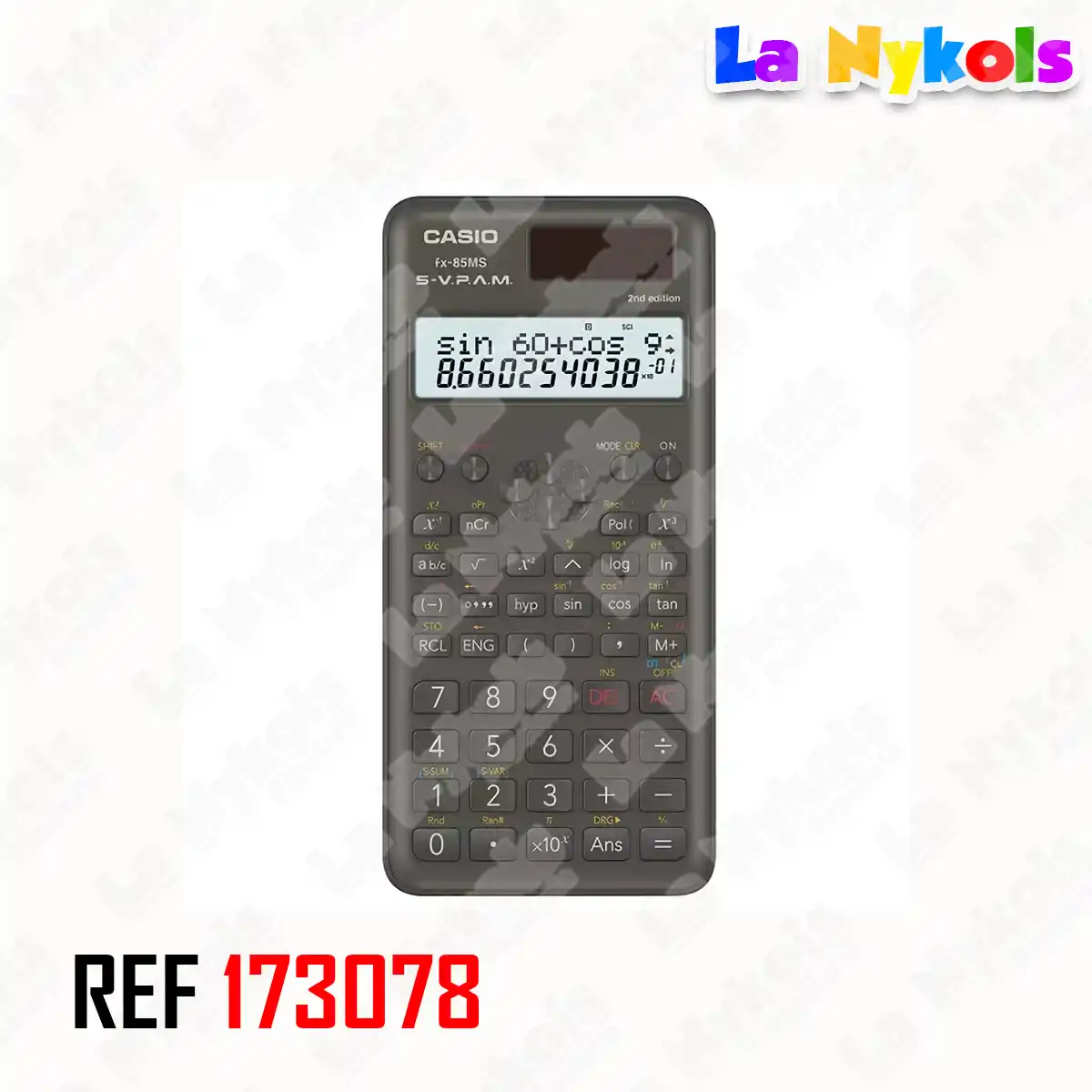CALCULADORA CASIO FX-85MS (PANEL SOLAR)