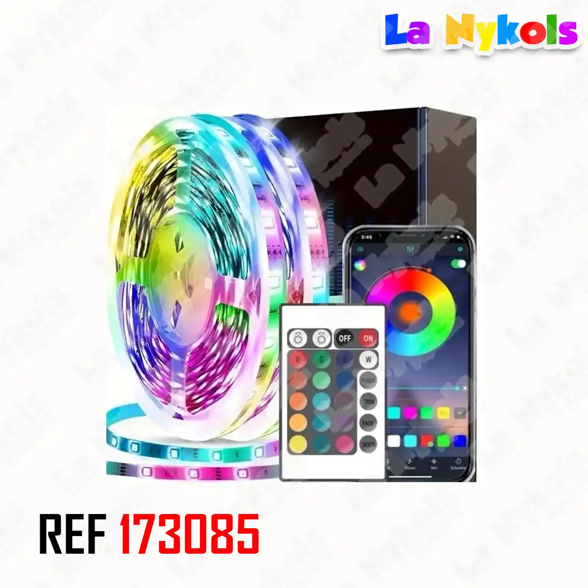CINTA LED DE 10 METROS CONTROL-BLUETOOTH-APP (EN BLISTER)