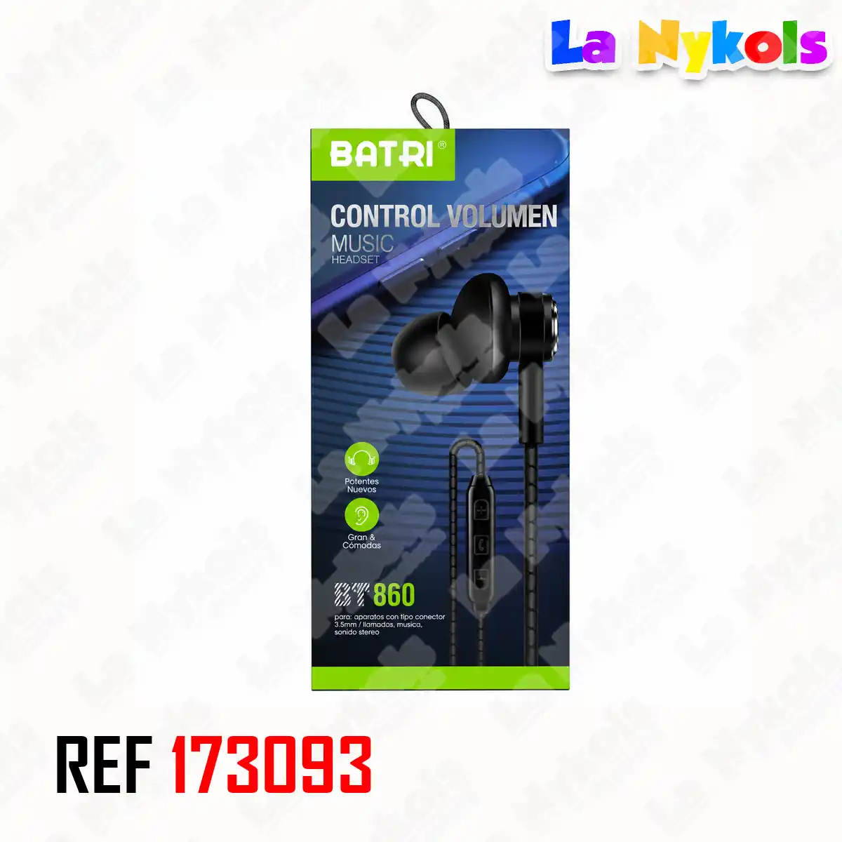 AUDÍFONO MANOS LIBRES DELUX 860