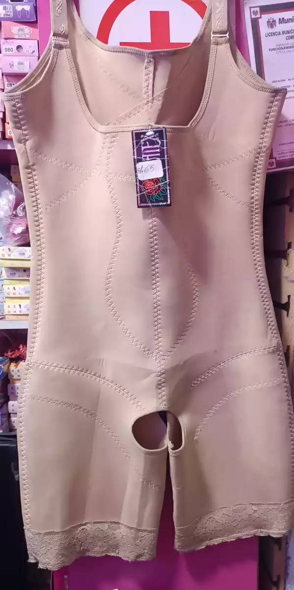 FAJA BODY SHORT FIBRA DE LATEX Y LICRADO