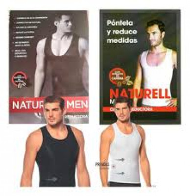 FAJA BVD DE VARON CON CAFEINA  - NATURELL MEN