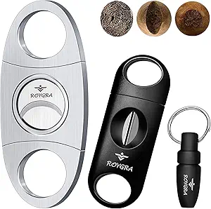 Cortador de puro kit múltiples cortes sharp 3pc Roygra