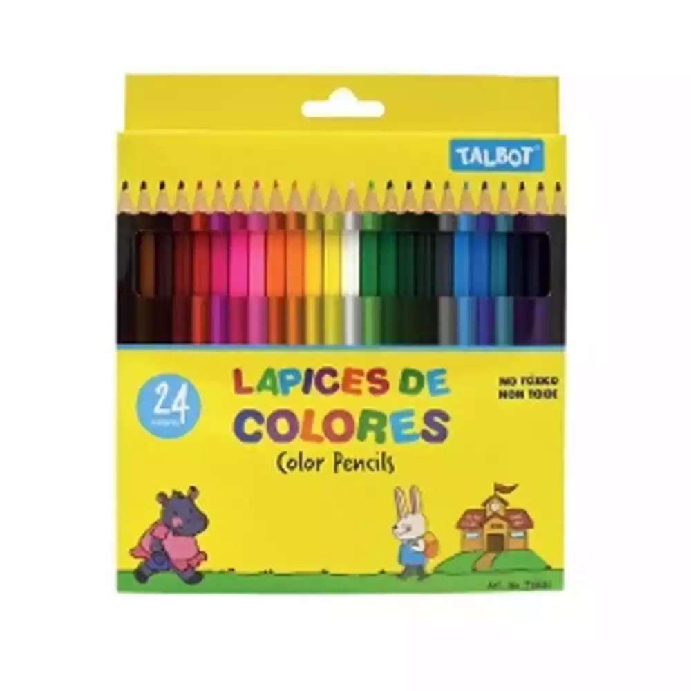 LAPIZ COLOR CORTO 12/1 COLORES PENCILES