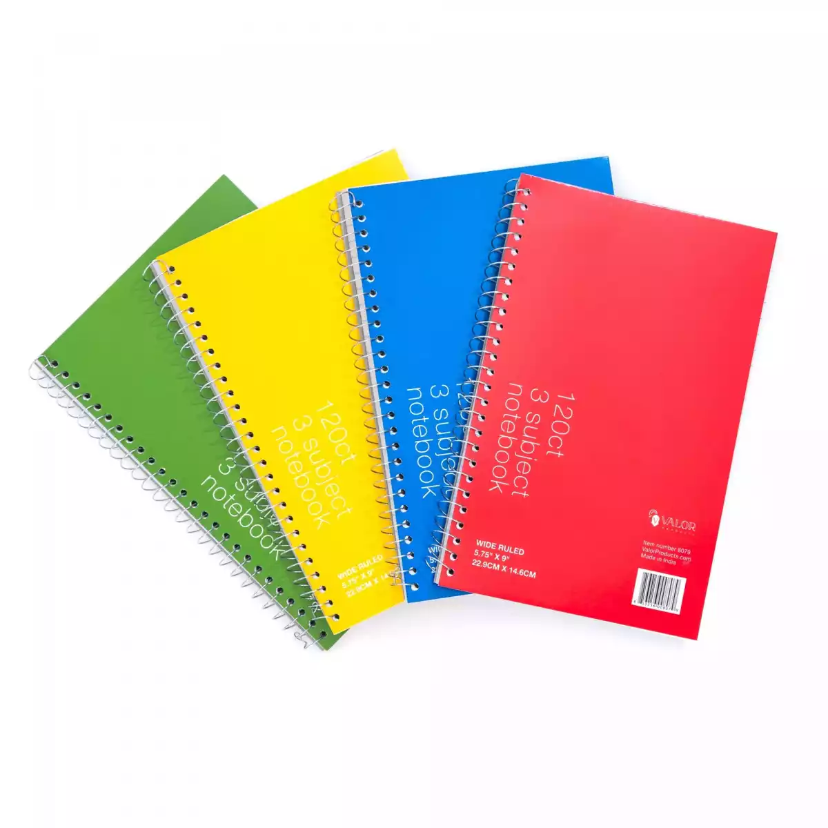 CUADERNO ESPIRAL 140 PAGS 3 MATERIAS ST-05253