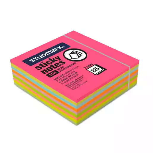 POST IT 3X3 EN CUBO STUDMARK FL 225HJS