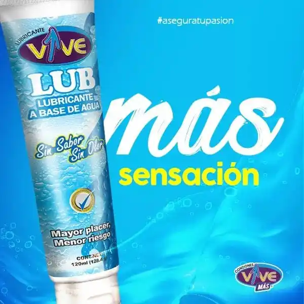 VIVE LUB TUBO NATURAL 120 ML