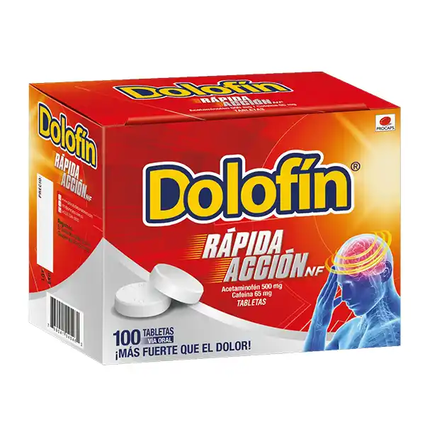 DOLOFIN RAPIDA ACCION X 100 TAB