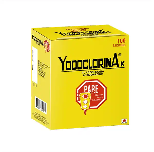 YODOCLORINA K X 100 TAB