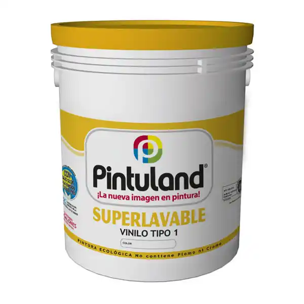 VINILO T1 PINTULAND BLANCO CUÑETE