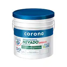 ESTUCO PLASTICO EXTERIOR CORONA CUÑETE 5GLN