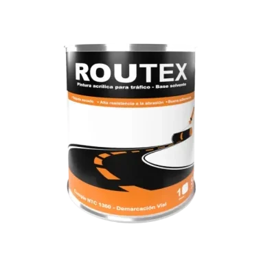 ROUTEX TRAFICO ACRILICO NEGRO GLN