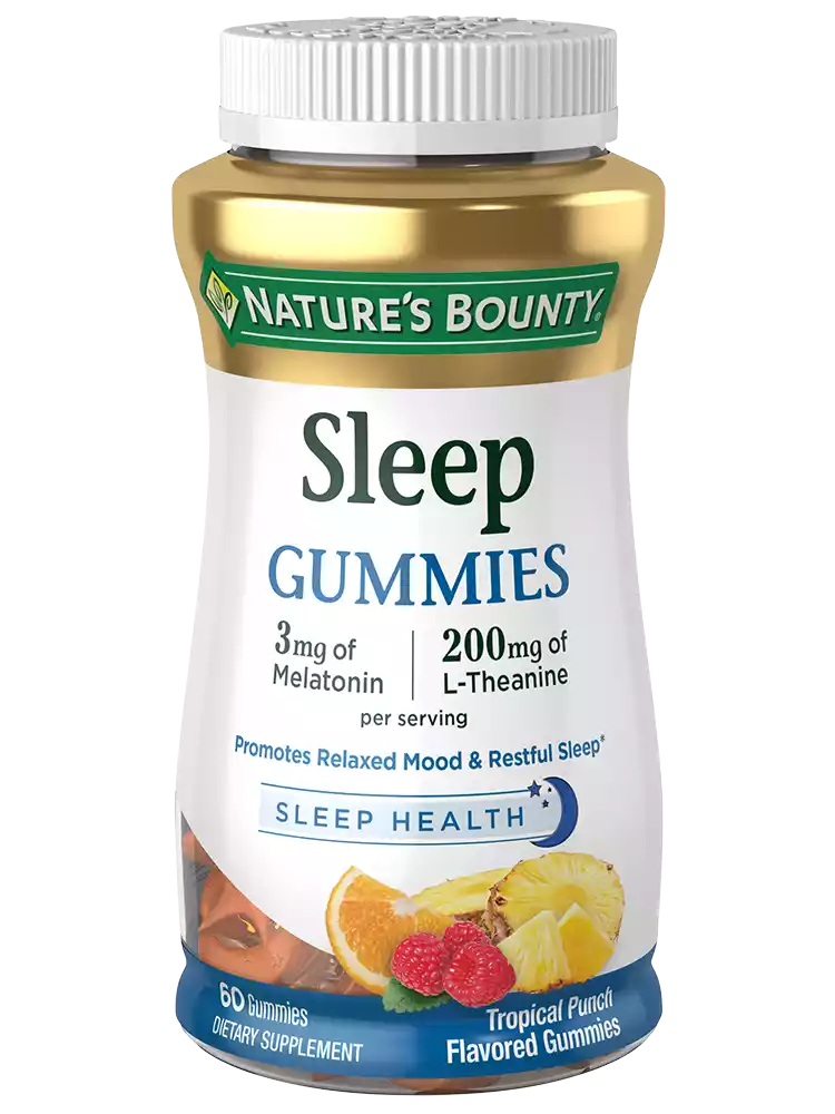 sleep gummies natures bounty 60u