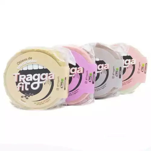 obleas de amaranto tragga fit arandanos cacao coco 60g