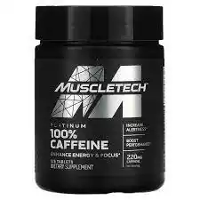 Platinum caffeine 100% Muscletech 220g