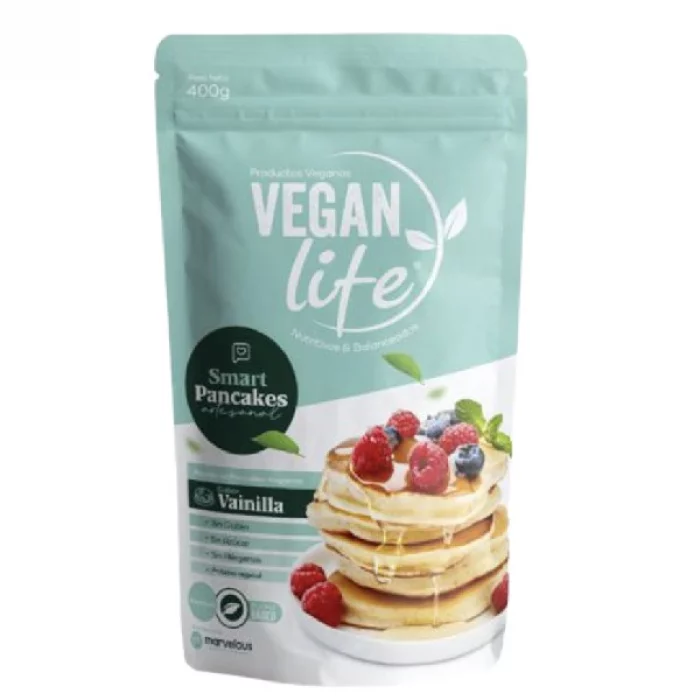 pancakes smart vegan life vainilla 400g
