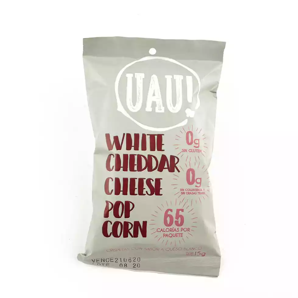 crispetas uau queso cheddar 15g