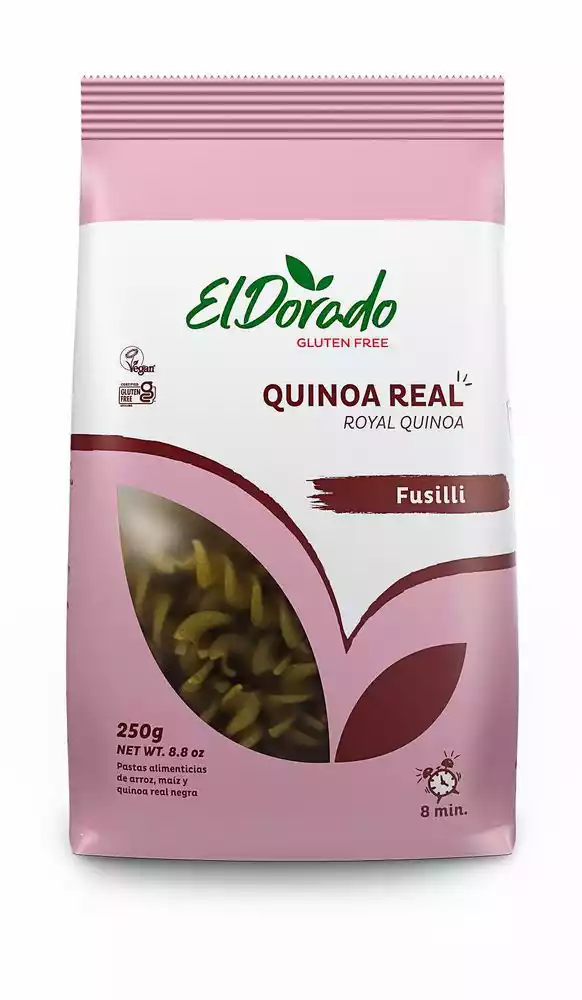 pasta de quinua fusilli el dorado 250g