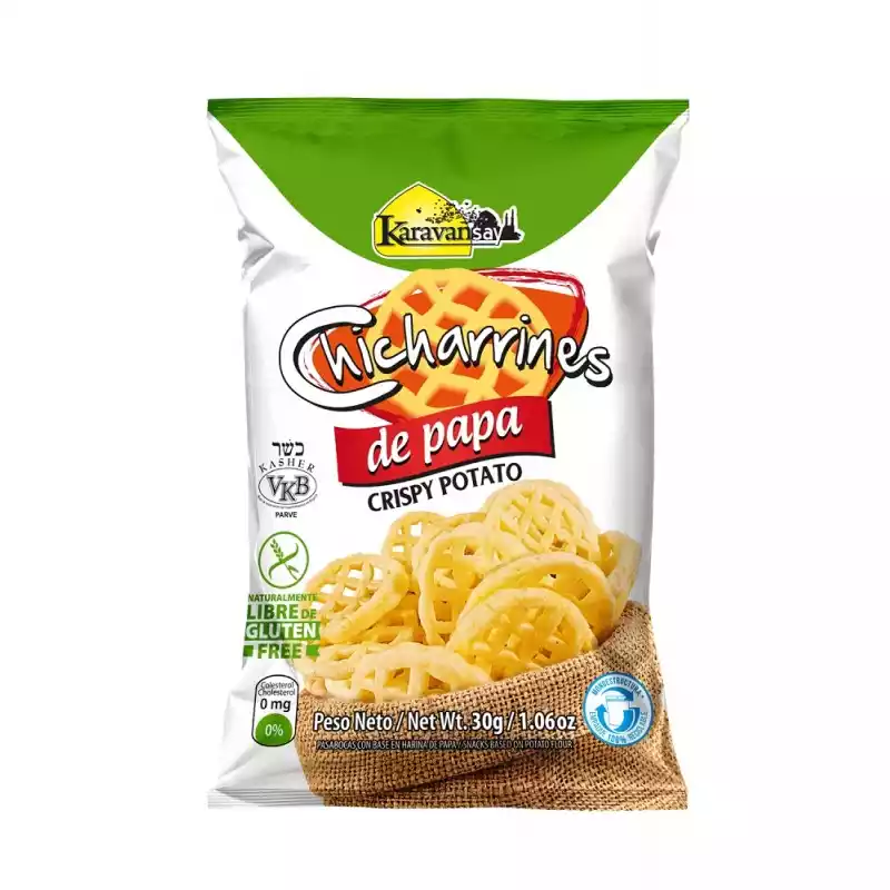 chicharrines de papa karavansay 30g