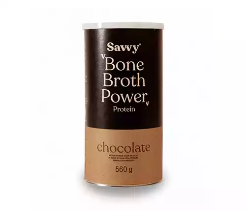 proteina bone broth power savvy chocolate 560g