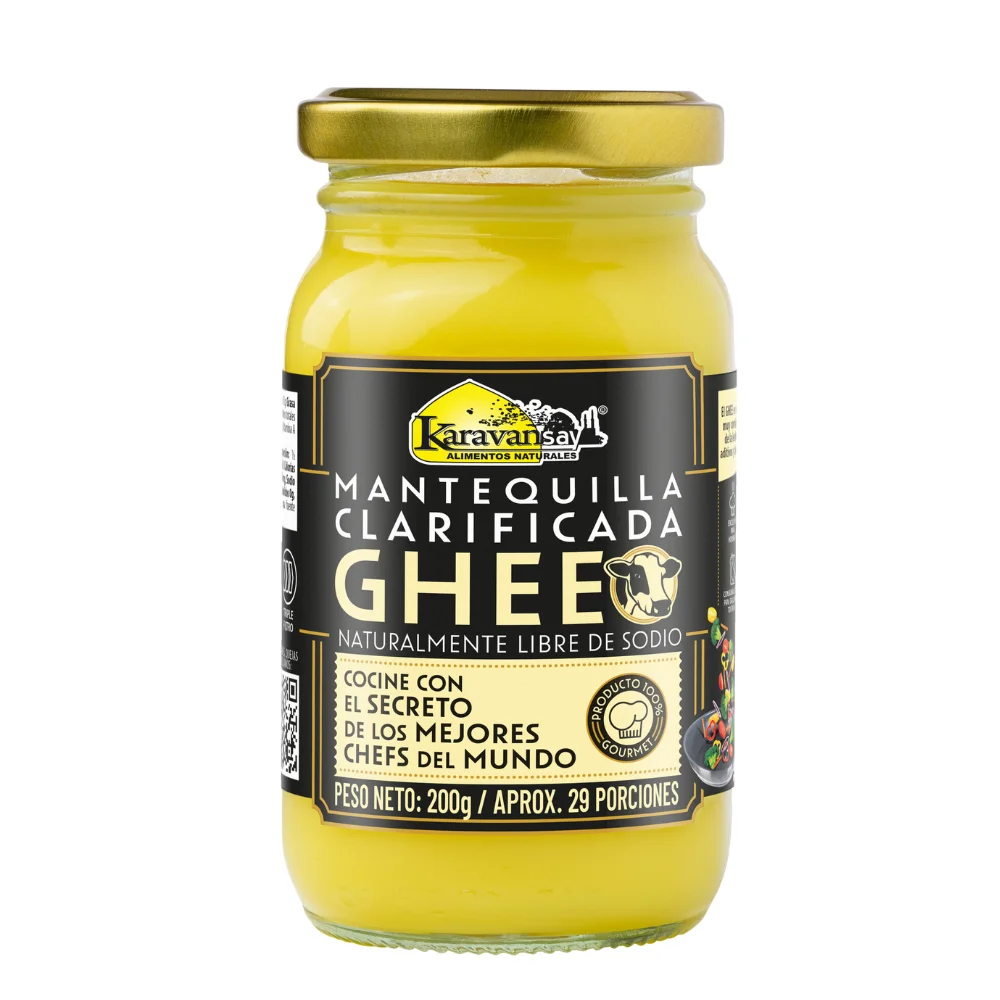 mantequilla clarificada ghee karavansay 200g