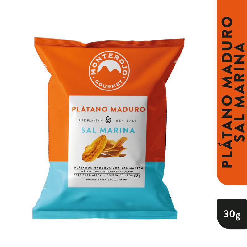 platano maduro monterojo sal marina 30g