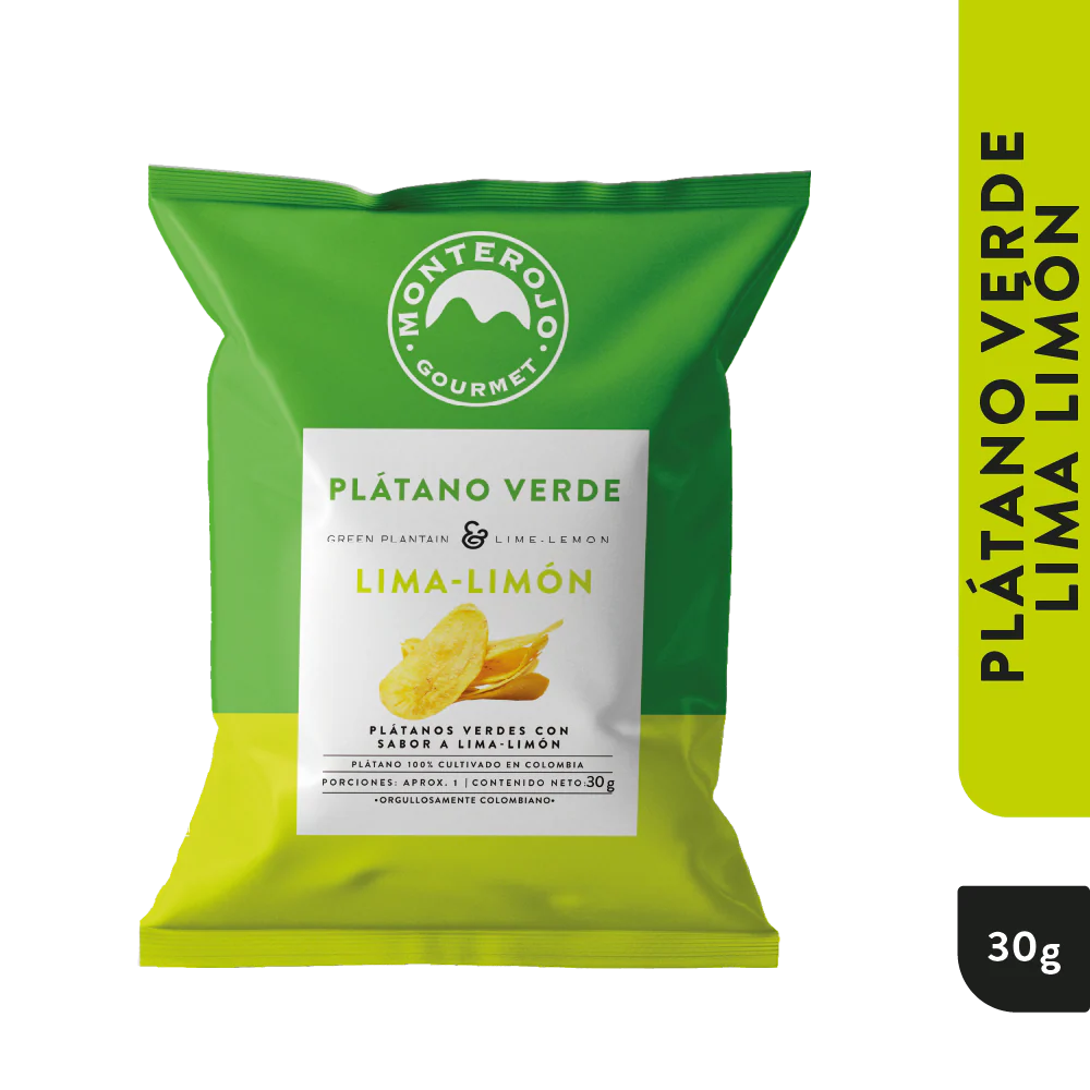 platano verde monterojo lima limon 30g