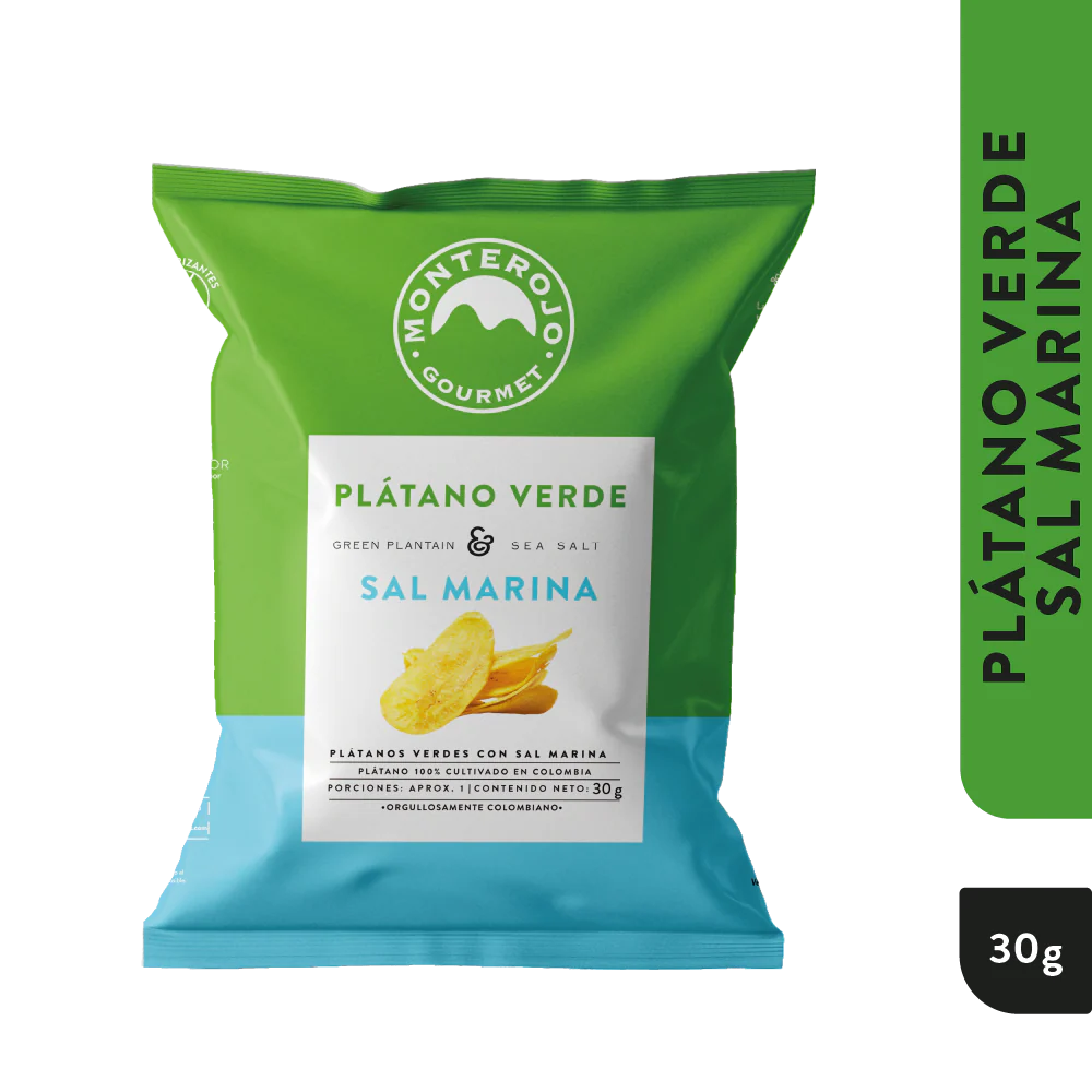 platano verde monterojo sal marina 30g