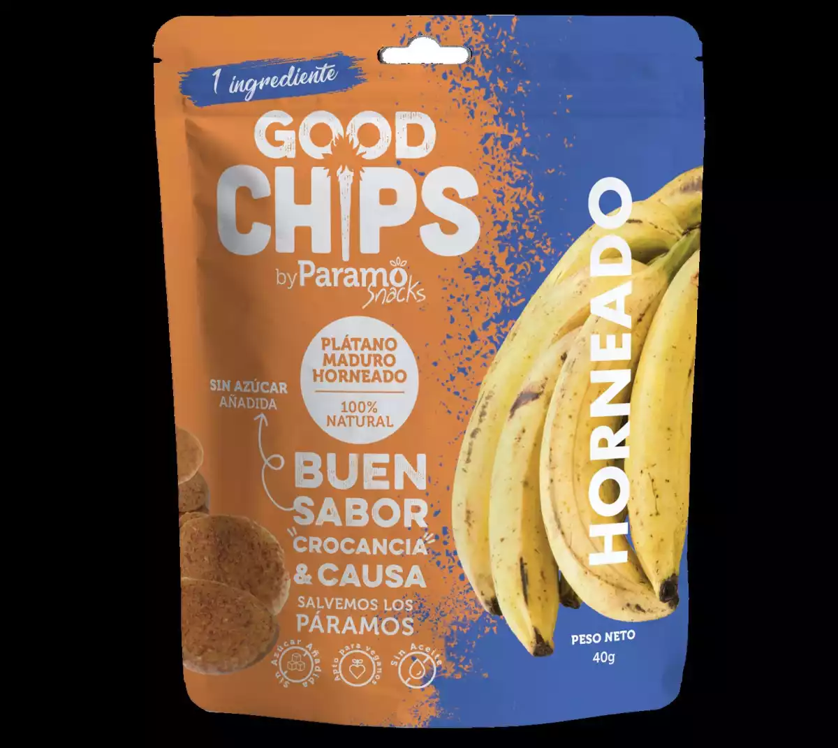platano maduro good chips 40g
