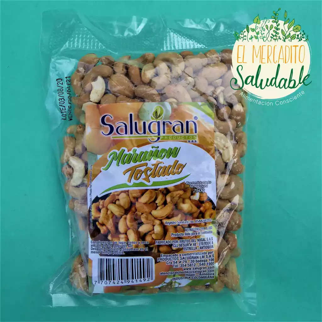marañon tostado salugran 250g