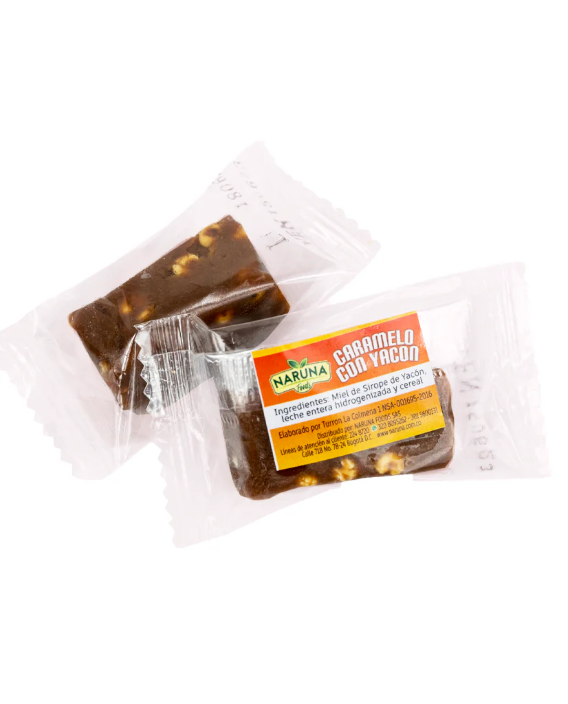 caramelo de yacon naruna 1u