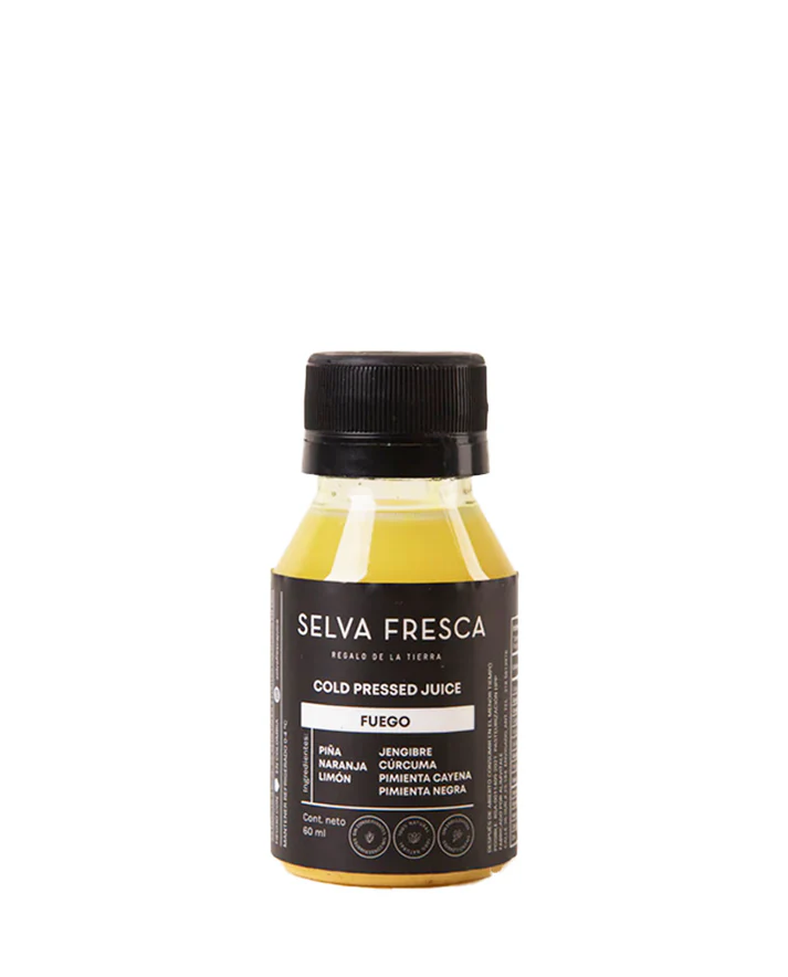 shot fuego selva fresca 60 ml