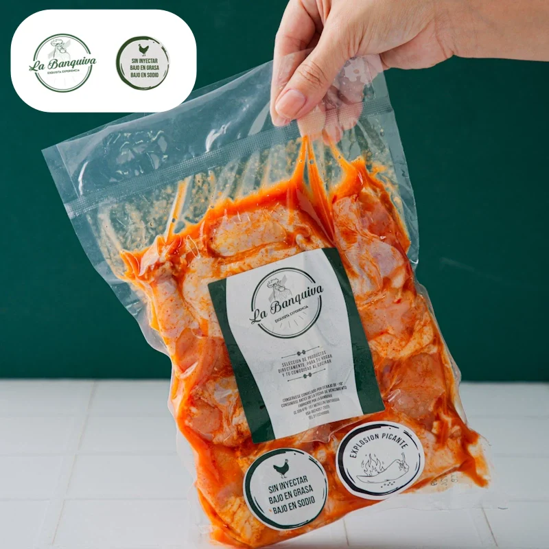 Alitas sensacion picante  la banquiva 1000g