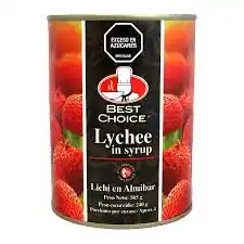 Lychee en almibar Best choice 565g