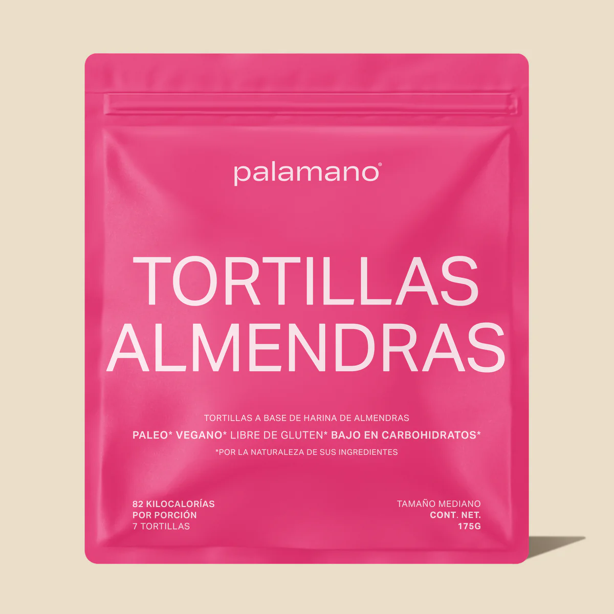 tortillas de almendras palamano 230g