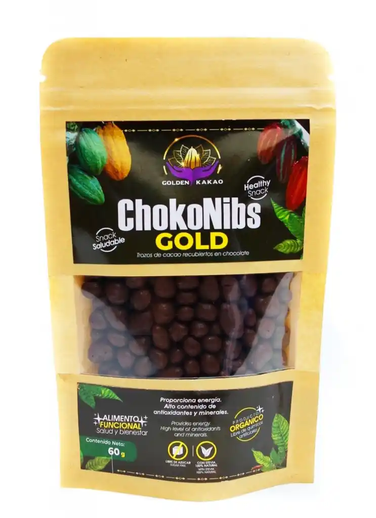 Chokonibs gold golden kakao 60g
