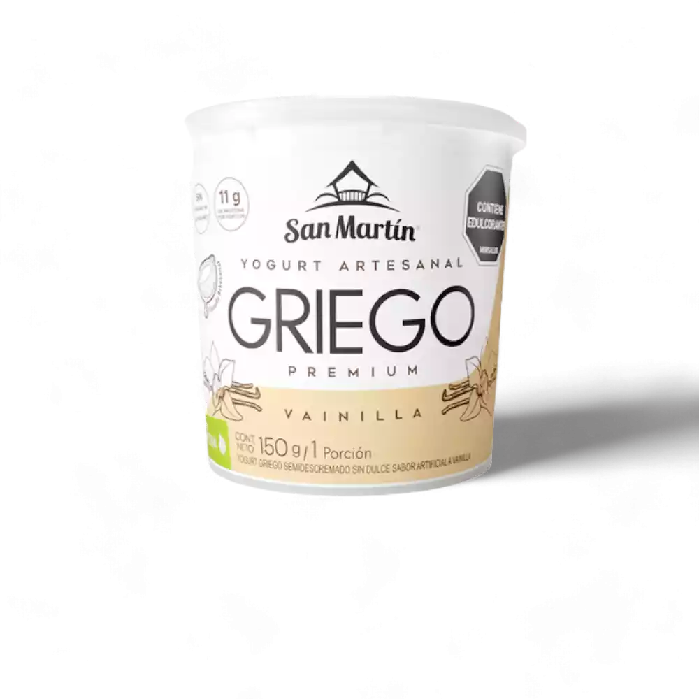 yogurt griego san martin vainilla 150g