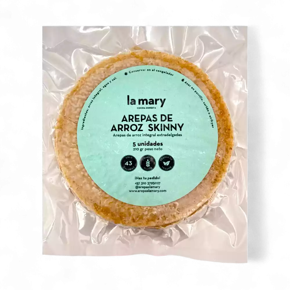 Arepa de arroz skinny la mary 5u