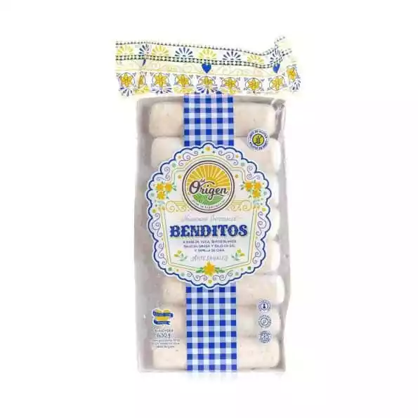 Benditos del origen integrales gluten free 640g