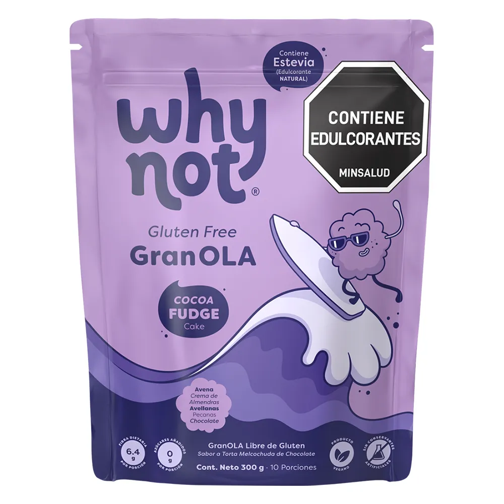 Granola cocoa fudge cake why not 300g