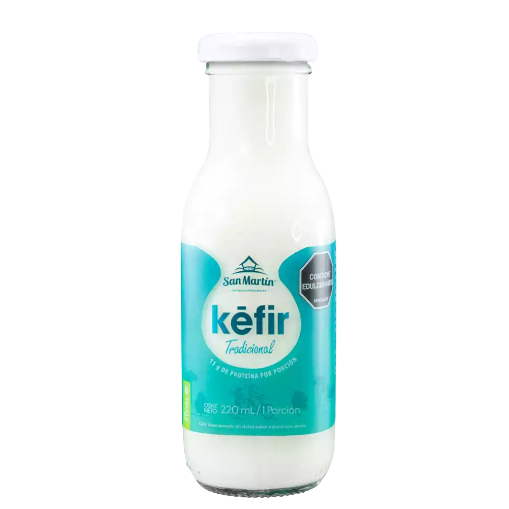 kefir tradicional con stevia san martin 220g