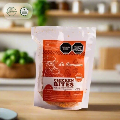 chicken bites apanados la banquiva 500g