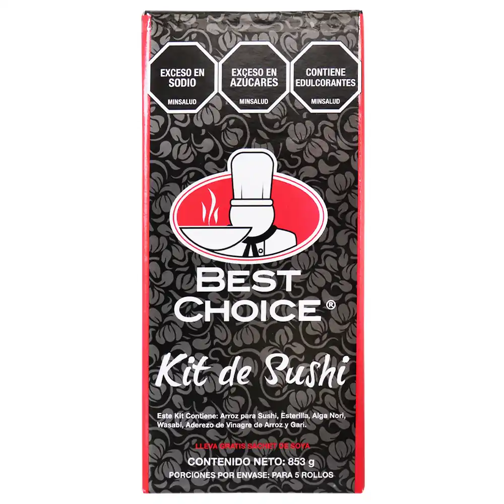 kit de sushi best choice 853g