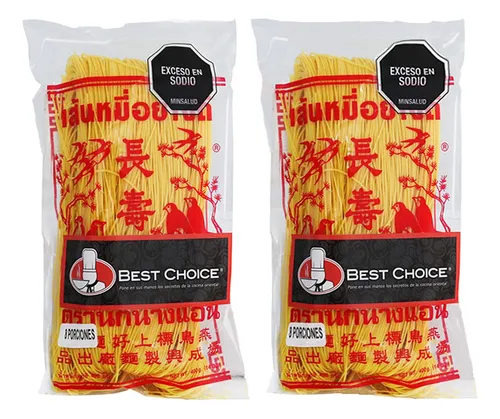 pasta china amarilla best choice 400g