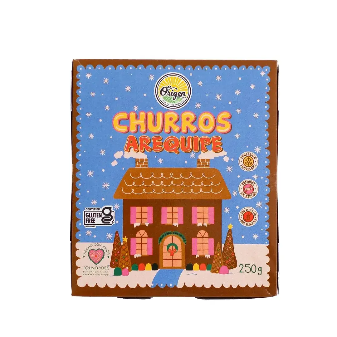 Churros arequipe del origen 250g